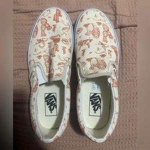 western cactus vans, NEVER BEEN WORN!